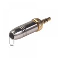 thumbnail image 4 of EIMELI 2pcs 3.5mm Plugs Metal Connector with M6 Internal Thread for Lavalier Wireless Microphone, 4 of 7