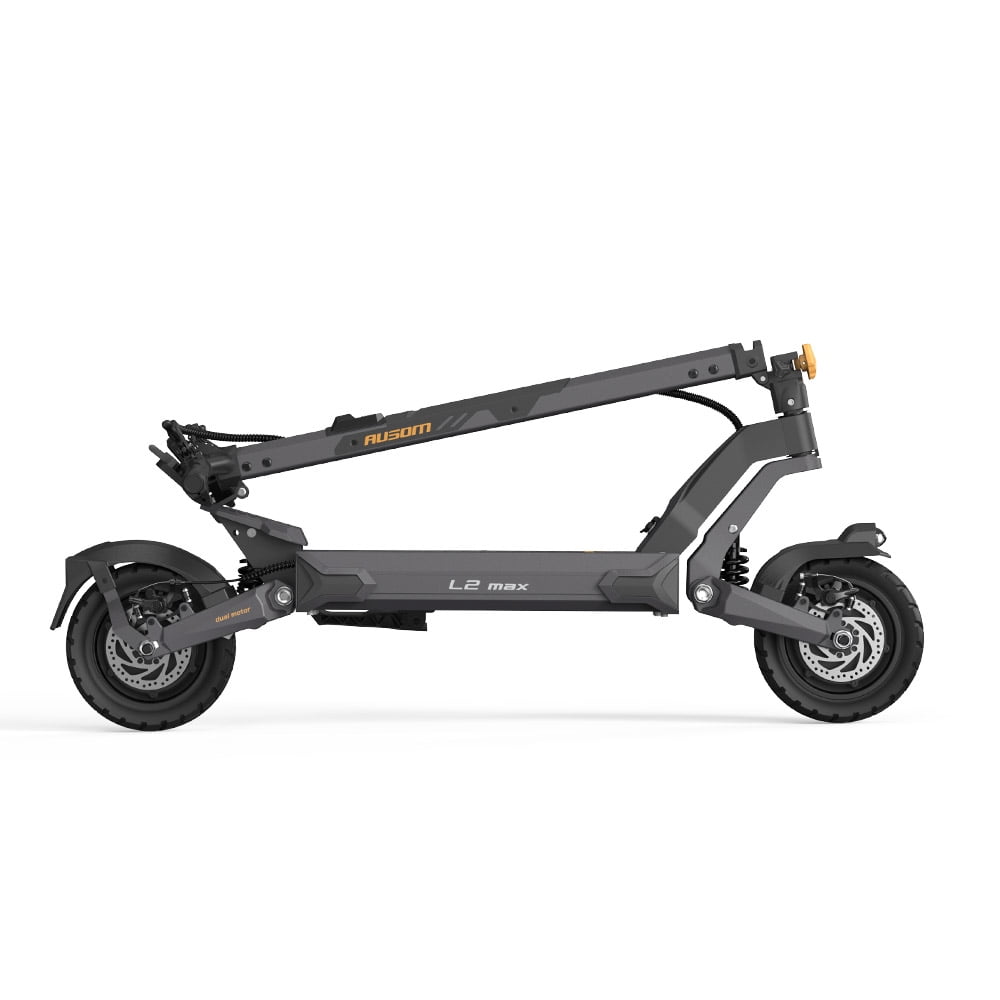 Ausom Electric Scooter Dual Motor Adult– 2688W Power, 56 Miles Range, SUV-Level Comfort and Stability Ausom L2 Max Electric Scooter Dual-Motor