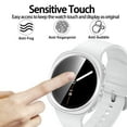 thumbnail image 5 of FL 2PCS For Samsung Galaxy Watch 8 Screen Protector Case 40mm, HD Anti-Fog Tempered Glass Film & Waterproof Hard PC Bumper Cover for Galaxy Watch8 40 mm, 5 of 6
