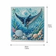 thumbnail image 4 of Pearl Art DIY Kit Ocean Theme,Blue Ringed Octopus 3D Diamond Painting For Adults,DIY Pearl Mosaic Craft Set With Rhinestones And Beads,Coastal Wall Art Decor Gift For Beginners, 4 of 8