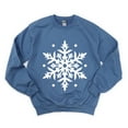 thumbnail image 2 of White Snowflake - Sweatshirt, 2 of 8