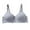 Grey, variant on Teen Girls Wirefree Seamless Lightweight Soft Breathable Support Sports Bralette Everyday Wear Size:80