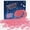 Pink, variant on 241 count Glow in The Dark Stars Stickers,  Glow in The Dark Stars for Ceiling Wall Room Decor for Teen Girls Boys  Luminous Wall Stickers for Bedroom Party Night Holiday Birthday  (Blue)