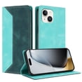 thumbnail image 2 of Funda FOXDOCK para iPhone 13 Mini de Cuero Premium Bicolor con Ranuras RFID, Carcasa Tipo Billetera Antigolpes y Soporte Plegable, 2 of 6