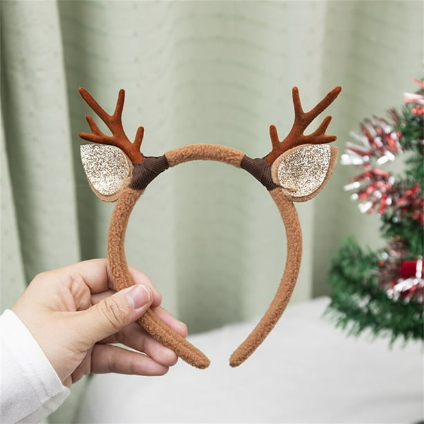 Pinzas Para El Pelo De Cuernos De Navidad, Horquillas Con Orejas De Ciervo Diademas Para Fiesta De Navidad Festival Conos De Pino Accesorios Para El Cabello Pinzas Para El Pelo De Cuernos De Navidad, Horquillas Con Orejas De Ciervo Diademas Para Fiesta De Navidad Festival Conos De Pino Accesorios Para El Cabello