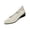 Beige, variant on Willtoo Women's Flats Slip On Pearl-Embellished Go Walk Shoes for Women Comfortable Walking Sneakers Knit Low Wedge Dressy Ballet Shoes