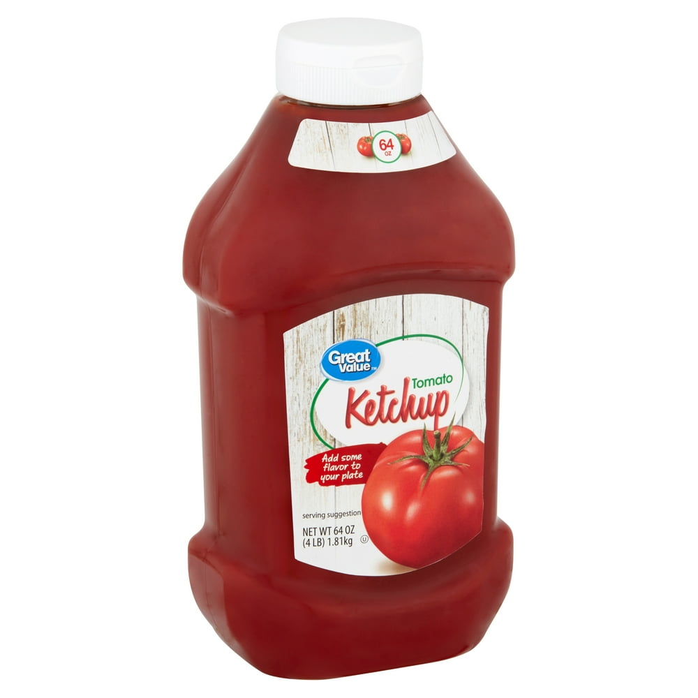 Great Value Tomato Ketchup, 64 oz