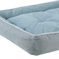 thumbnail image 3 of Sam's Pets Arlo® Small Blue Plaid Dog Bed, 3 of 10