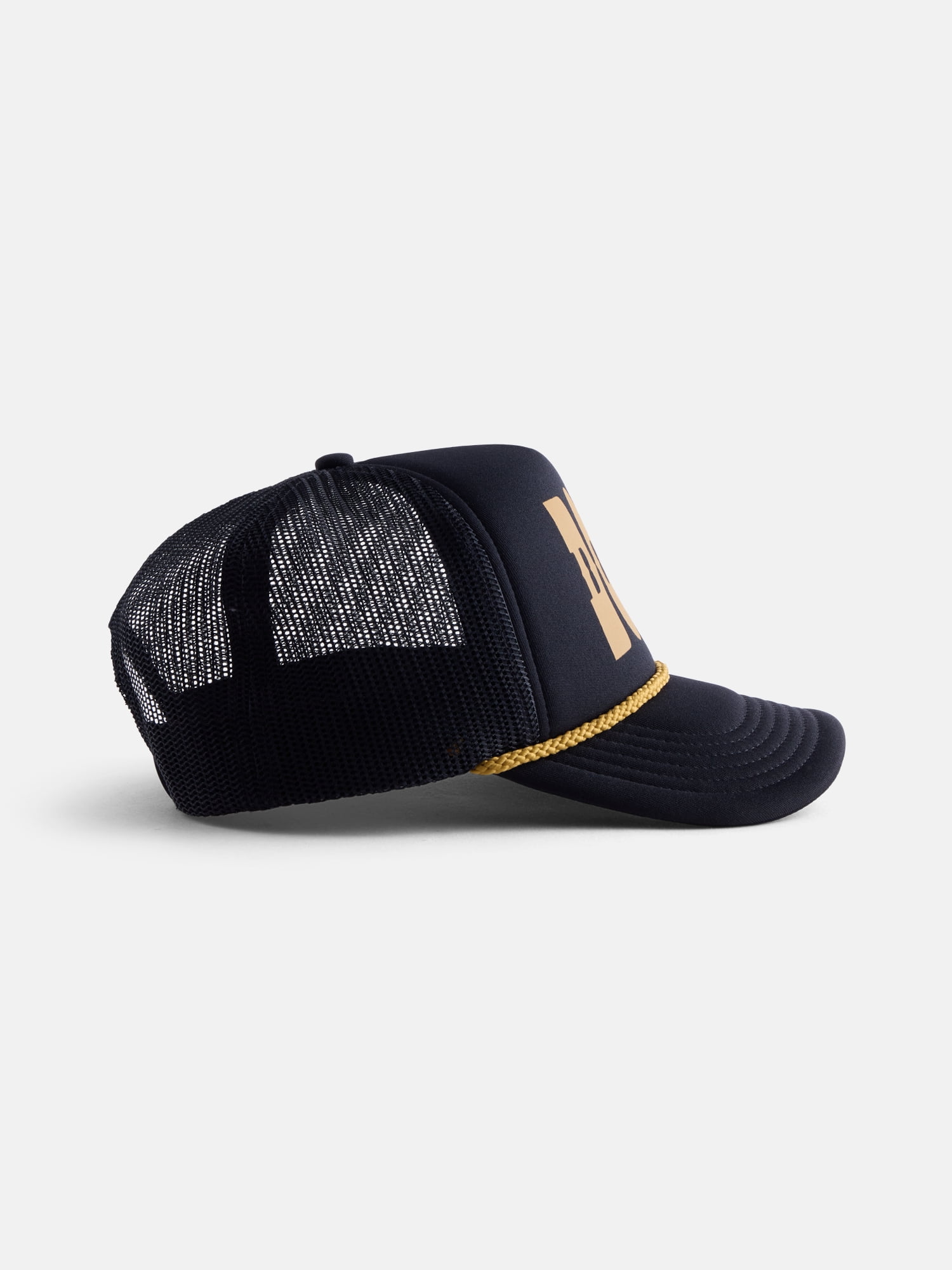 Dolly Parton Men's Print Foam Trucker Cap, Black