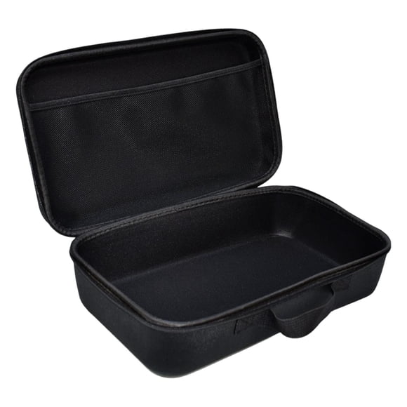 Bolsa organizadora de herramientas con asa, accesorios multifuncionales, regalos a prueba de golpes Borde negro