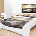 thumbnail image 3 of DESIGN ART Designart 'White Waterfalls in Iceland' Seashore Throw Blanket, 3 of 5