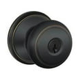 thumbnail image 5 of Schlage FA51-AND Andover Keyed Entry F51A Panic Proof Door Knob with Andover Ros, Lifetime Polished Brass, 5 of 7