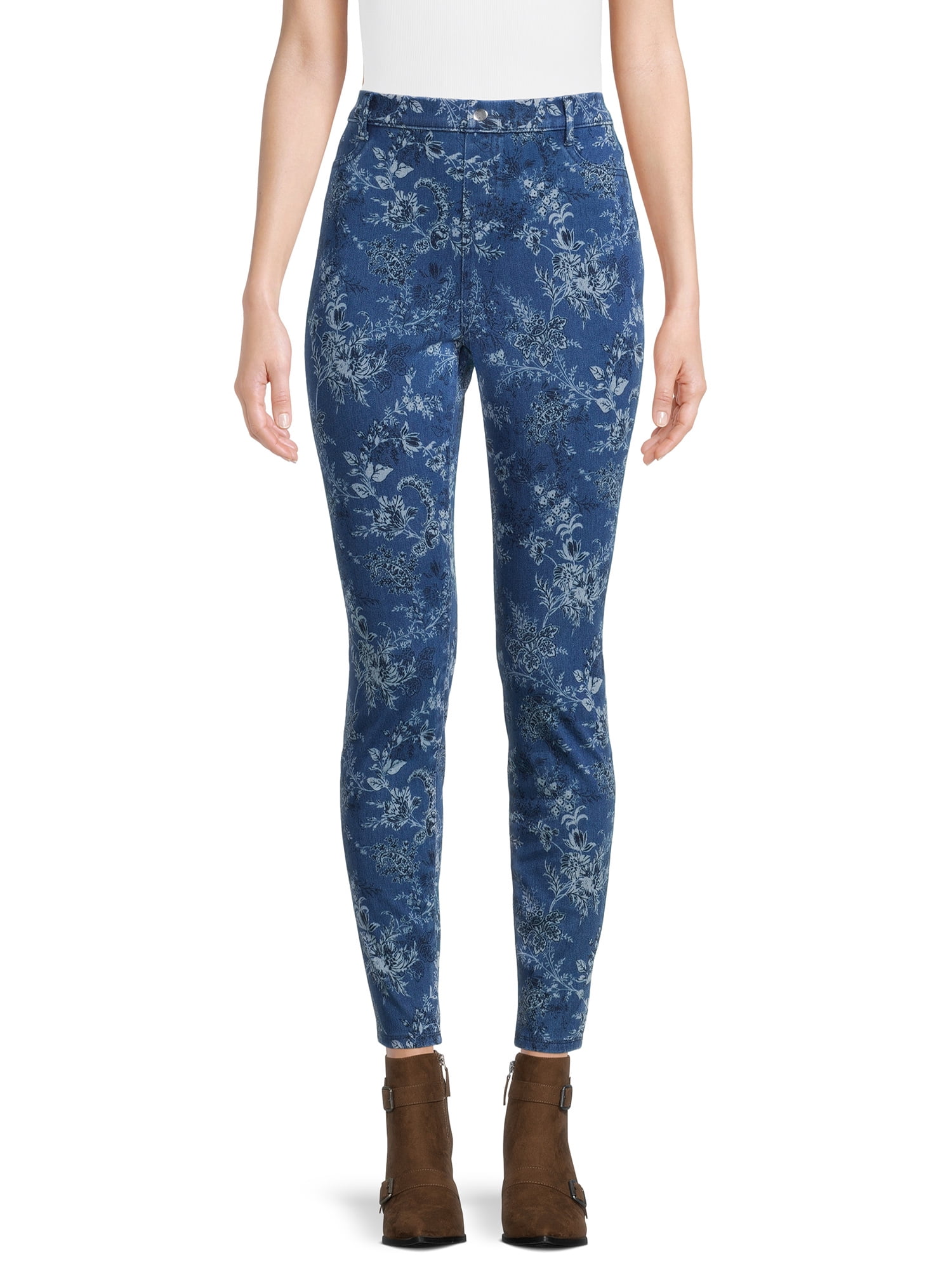 Time and Tru Women's High Rise Jeggings 