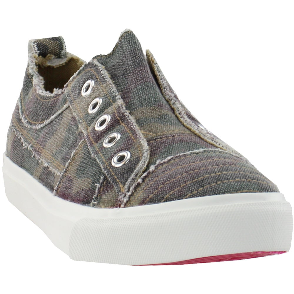 Corkys Footwear Corkys Womens Babalu Camouflage Slip On Sneakers