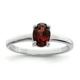 thumbnail image 1 of 925 Sterling Silver Garnet Ring Gemstone, 1 of 6