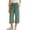 Z-06Light Green, variant on Ruyang Teen Girls Cotton Linen Wide Leg Pants Drawstring Kids Oversized Casual Lightweight Flowy Palazzo Pants Long Trousers Pockets