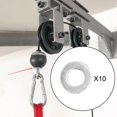 thumbnail image 1 of 10 arandelas planas de 22 mm de diámetro exterior y 3 mm de grosor para máquinas de gimnasio, accesorios de terminales de cable para componentes de, 1 of 8