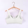 thumbnail image 5 of Fatuov No Underwire Bra for Women Front Closure Breathable Fabric Bra Push Up Full Coverage Sleep Bralette 38A, 5 of 5
