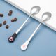thumbnail image 4 of 2 Pieces Dog Spoon Pet Can Spoon Stainless Steel Pet Food Spoon Claw Spoon For Dog And Food Can, White And Bla, 4 of 4