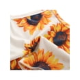 thumbnail image 4 of ITFABS Girls Clothes Set, Floral/Leopard Print Cropped Tops+Flared Trousers, 4 of 9