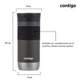 thumbnail image 5 of Termo Acero Inox Contigo 473 Ml Sistema Snapseal gris 2094830, 5 of 5
