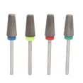 thumbnail image 2 of Brocas para uñas, 4 piezas Brocas para uñas Cabezales de pulido de uñas Brocas para pulido de cutículas diseñadas para precisión, 2 of 8