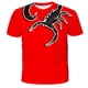 thumbnail image 2 of 2022 New Summer Animal Scorpion T-shirt For Children Fashion Short-Sleeved Hip-Hop T-shirt Streetwear Cool Kids T Shirts Oversiz11T Gong Bohan LED, 2 of 2