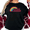 Black-2, variant on Women's Reading Rainbow Retro Rainbow Graphic T Shirt Nostalgic Book Quote Print Casual Short Sleeve Round Neck Top Black S-5XL