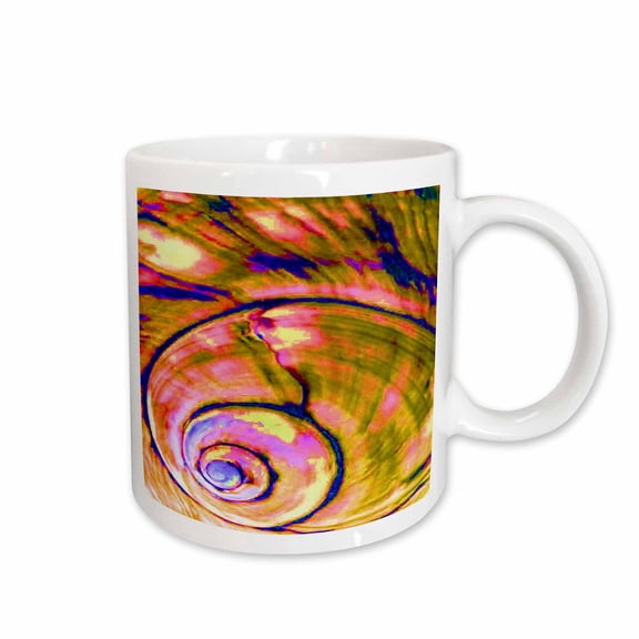 3drose, Sea Shell Dreams, 15oz Mug