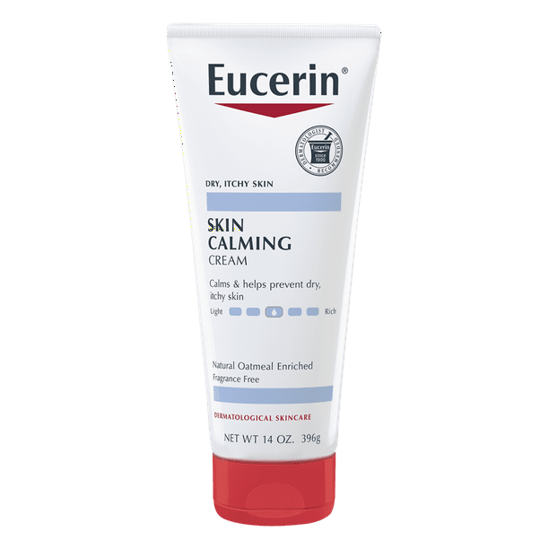 in de buurt achterstalligheid Quagga Eucerin Skin Calming Daily Moisturizing Cream, 14 OZ - Walmart.com