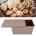 thumbnail image 1 of Non Stick Bakeware Mould, Loaf Pan Corrugated Even Heat Steel Easily Remove  for Kitchen, 1 of 8