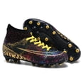 thumbnail image 3 of Botas de fútbol profesionales para hombre, zapatos de fútbol con pinchos largos, transpirables, hasta el tobillo, ultraligeros, envío directo, 3 of 4