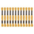thumbnail image 1 of Unique Bargains Dark Yellow Embroidery Floss, 8m - 12 Skeins, 1 of 6