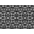 thumbnail image 1 of Ahgly Company Indoor Rectangle Patterned Charcoal Black Area Rugs, 5' x 8', 1 of 6