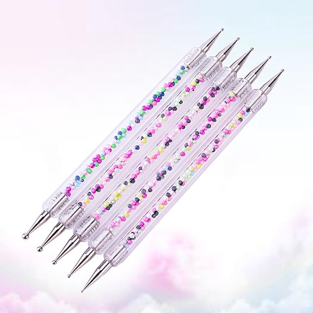 Luxshiny 5Ud Bolígrafo Para En Con Punta De Inoxidable Y Recogedor De Multicolor
