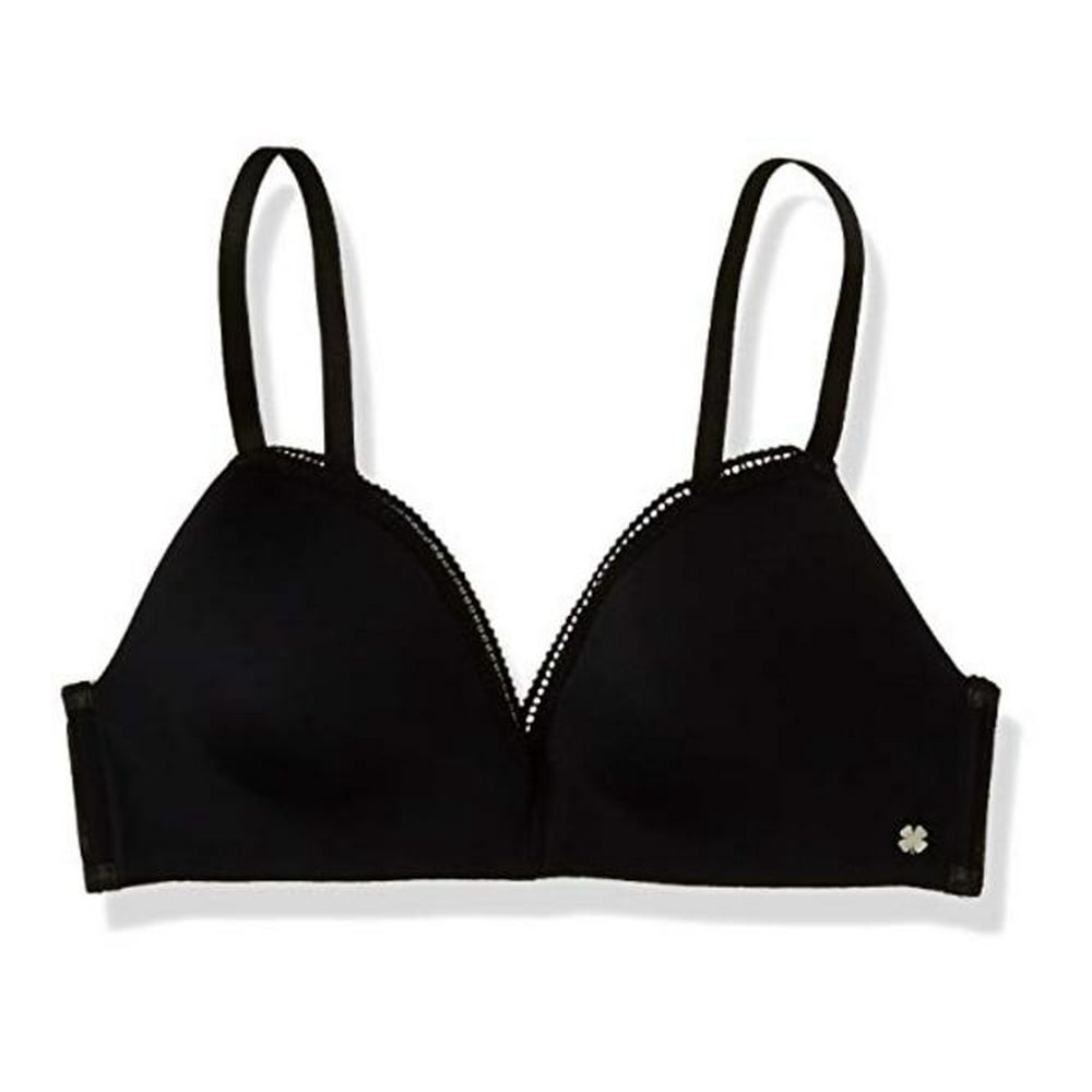 Lucky Brand Lucky Brand Women's WireFree Comfort Bra, Black, 36C