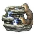 thumbnail image 2 of Design Toscano Bright Waters Otters Garden Fountain Sculpture, 2 of 5