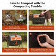 thumbnail image 4 of Gobelet de Compost DIAMONDFORGE 43 Gal à Double Compartiment pour l'Extérieur, 4 of 8