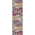 thumbnail image 4 of Rug Branch Abstract Boho  Yellow Blue Indoor Runner Rug - 2x6, 4 of 5