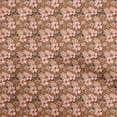 thumbnail image 1 of oneOone Cotton Silk Orange Fabric Tropical Sewing Fabric By The Yard Printed Diy Clothing Sewing Supplies 42 Inch Wide, 1 of 5