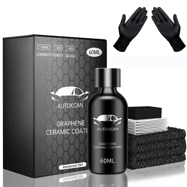 Revestimiento cerámico Autokcan Graphene 10H para coches 60 ml 7 años