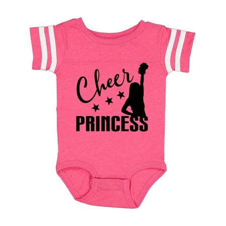 

Inktastic Cheer Princess Cheerleading Gift Gift Baby Girl Bodysuit