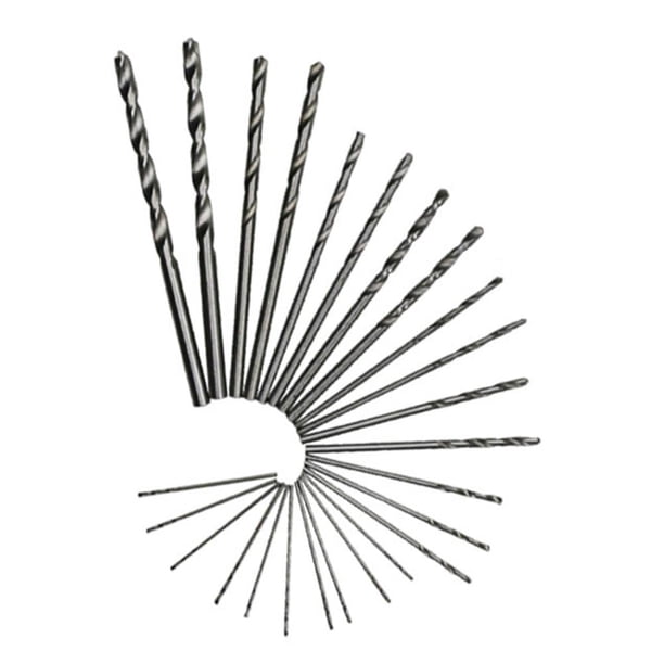 Juego combinación brocas micro helicoidales 50 piezas perforación HSS PCB 0 5-3 mm