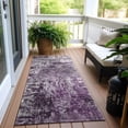 thumbnail image 6 of Addison Rugs Chantille Indoor/Outdoor Transitional Modern Eggplant Washable Runner Rug, 2'3" x 7'6", 6 of 6