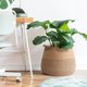 thumbnail image 4 of Nordic Handmade Straw Laundry Picnic Toy Storage Basket Macrame Woven Flower Pot Plant Container Planter Holder Decor, 4 of 4