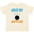 thumbnail image 3 of Inktastic Bowling Worlds Best Bowler Sports Boys or Girls Toddler T-Shirt, 3 of 5