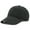 Black, variant on Plain 100% Cotton Hat Men Women Adjustable Baseball Cap