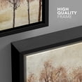 thumbnail image 4 of wall26 Framed Canvas Print Wall Art Autumn Fall Orange Leaf Forest Tree Landscape Nature Wilderness Illustrations Modern Art Rustic Multicolor for Living Room, Bedroom, Office - 24"x36" Bla, 4 of 5