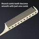 thumbnail image 5 of 4Pcs Aluminum Hair Combs Set: Long Cutting Comb,Short Styling Comb,Handle Combs,and Tail Comb for Professional Barbers rose gold, 5 of 5