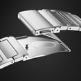 thumbnail image 4 of Stainless Steel Metal Replacement Strap Compatible With Smart Watch 5 Pro Durable 20mm Width Band For Modern Wearable Technology Accessories, 4 of 4